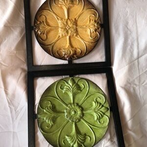 WROUGHT IRON METAL WALL ART